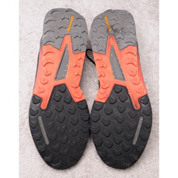 Adidas Terrex Agravic Flow 2 Trail Running Shoes Orange Black Mens Size 11 - Picture 6 of 16